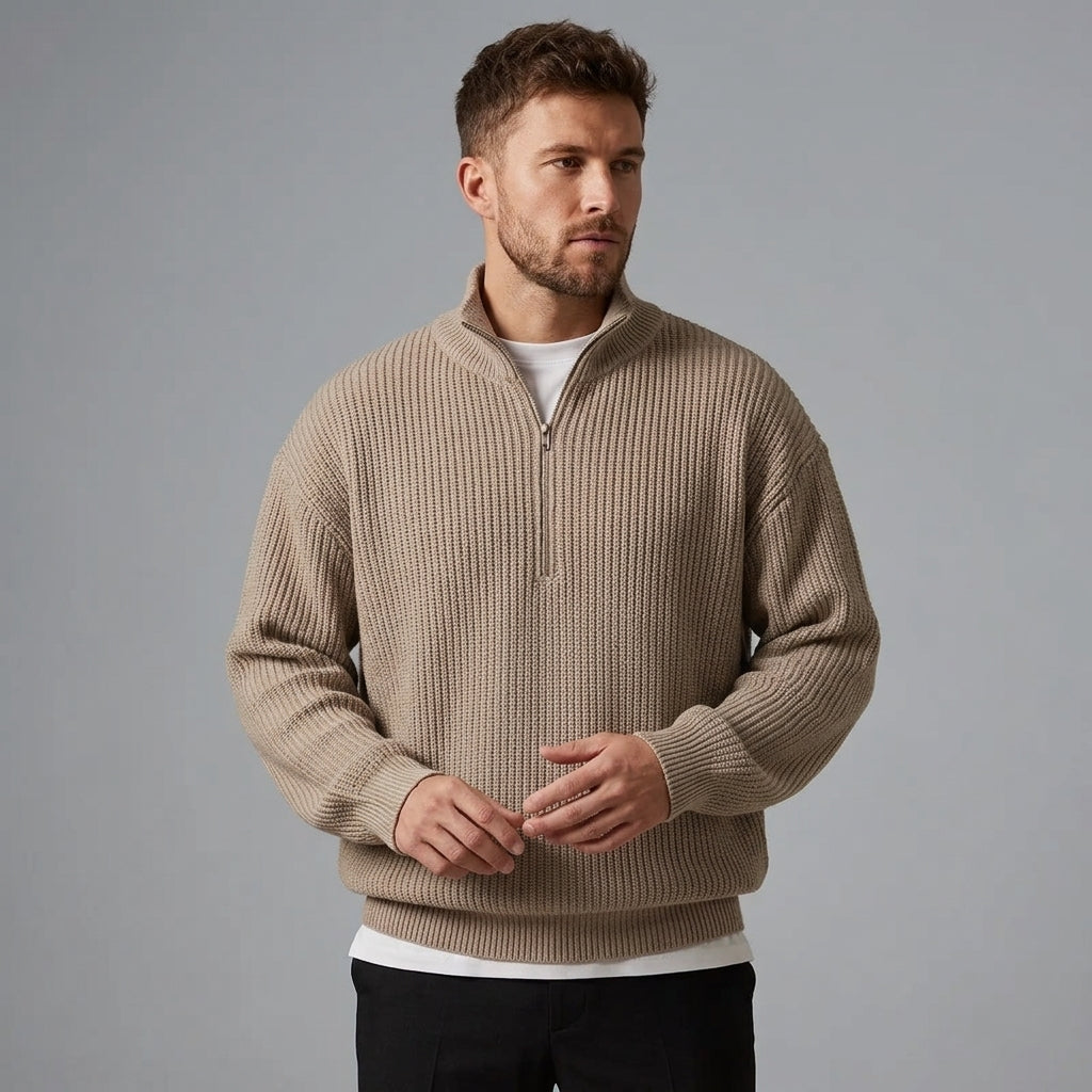 The Camden Ribbed Pullover