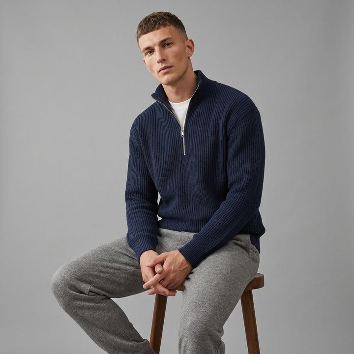 The Camden Ribbed Pullover