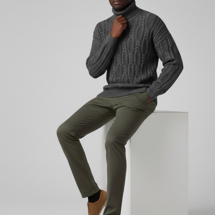 The Alpine Lodge Turtleneck