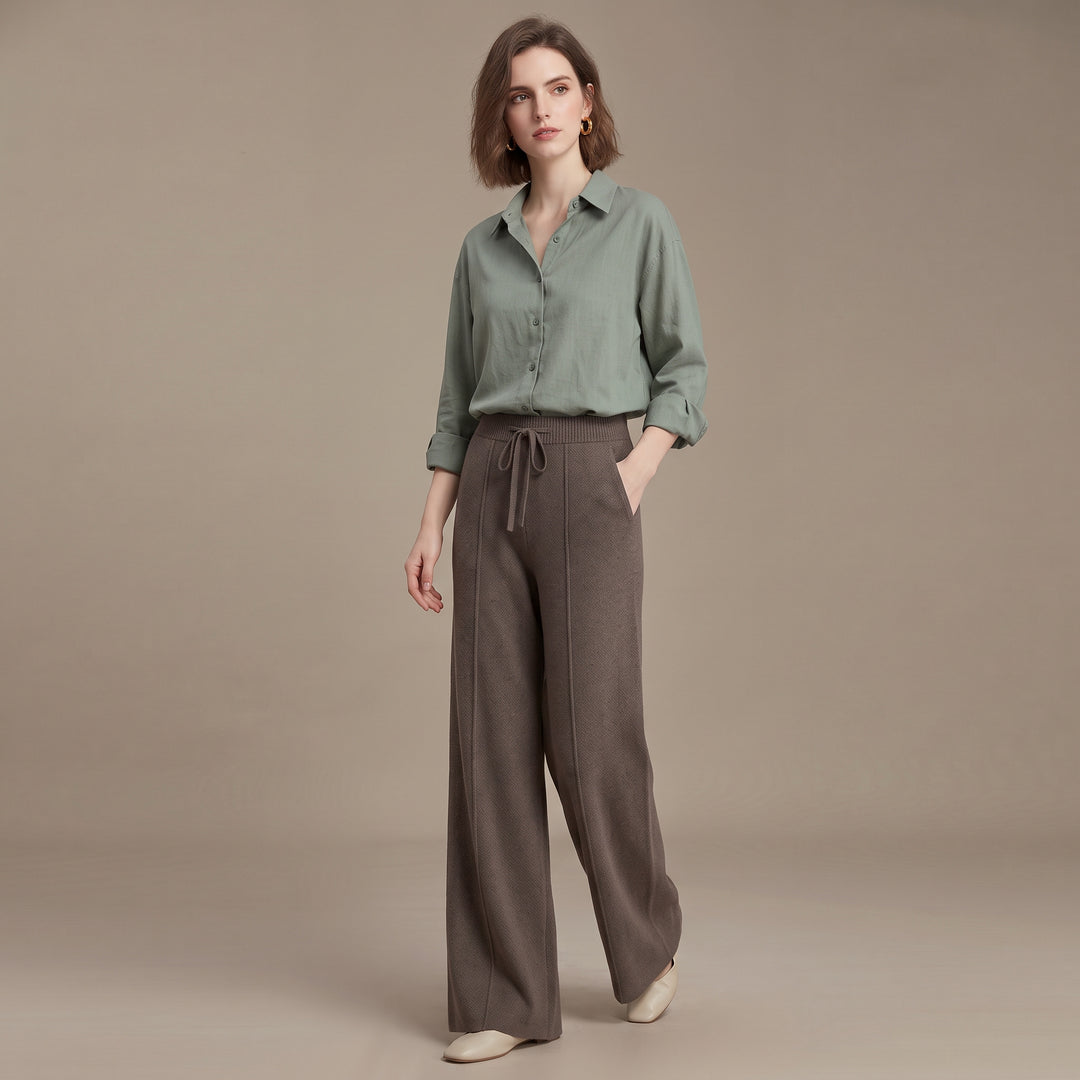 The Celine Knit Trouser