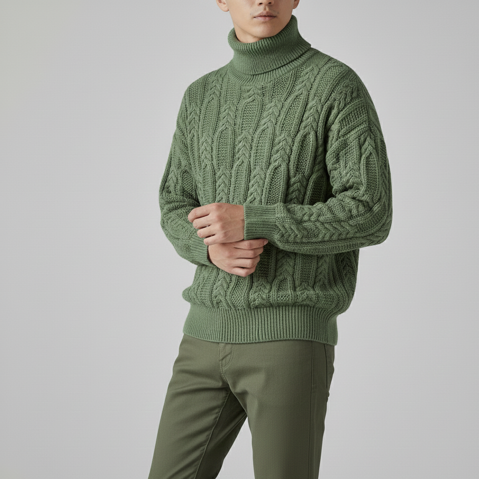 The Alpine Lodge Turtleneck