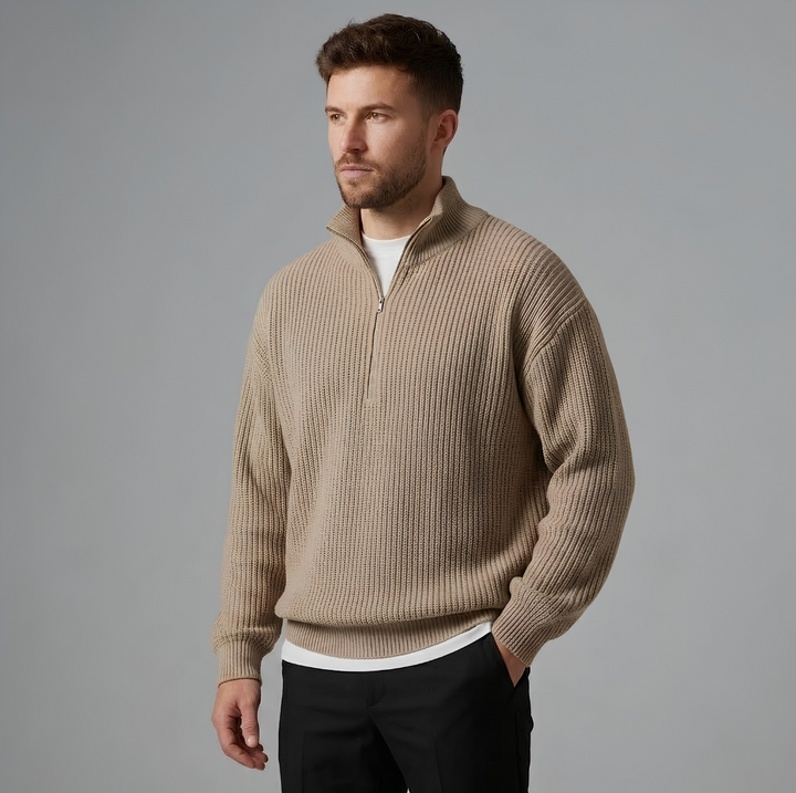 The Camden Ribbed Pullover