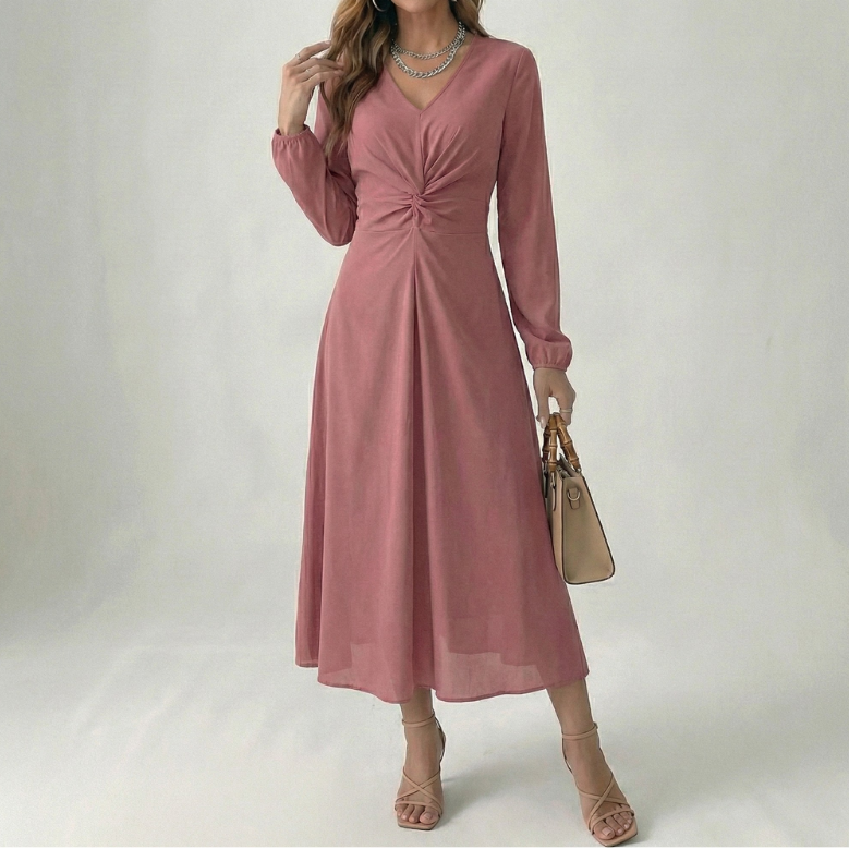 The Seraphina Twist Midi